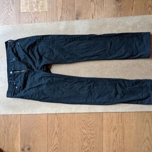 Levi 513 black jeans